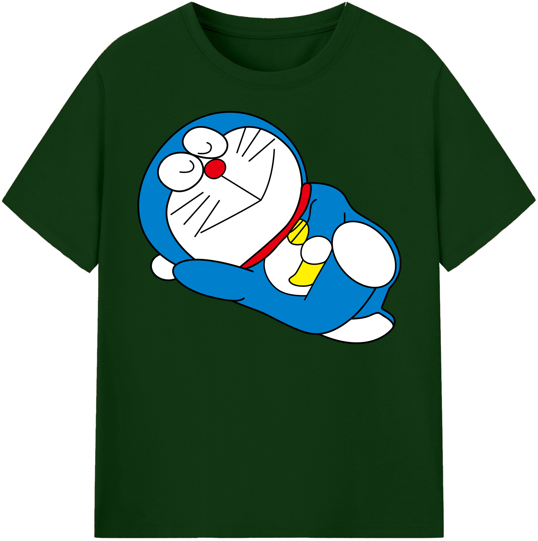 （画像用） ドラえもん Doraemon 綿100％半袖Tシャツ（フロントプリント）